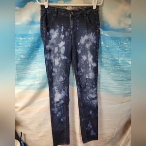 Paige Jeans‎ Bleach Splotch Look Blue Jeans Size 26
